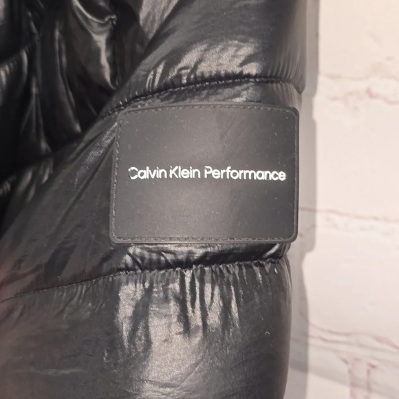 Calvin Klein Performance Repel Puffer Coat Repreve Fill  Womens Size Large - Picture 11 of 15
